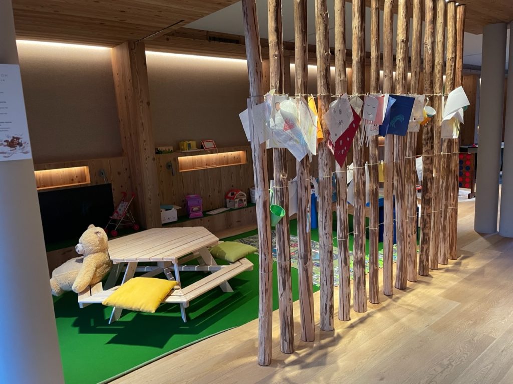 Dětská herna ve Faklensteiner Hotel Kronplatz