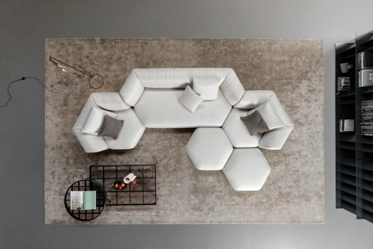 Pohled shora na harmonii odstínů, foto: Bonaldo